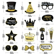 Valentine'S Day Event \u0026 Party - 53 Pieces Black Golden Photo Booth Props for Birthday Wedding New Year Mix of Hats Lipstick Tie Crowns and More Funny Selfie Props, Party Balloon